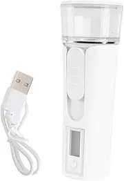 Mikinona 1pc Spray Hydrating Apparatus Water Mist Sprayer Electric Face Steamer Facial Mini USB Face Sprayer Portable Facial Steamer Facial Mist Sprayer Plating Spatula Charge