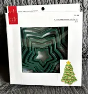 New Holiday Stir Christmas/Holiday Star/Tree Cookie Cutter Set+ Piping Bag & Tip