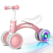Colorful Lighting Baby Balance Bike Toys for 1 Year Old Girl Gifts 10-36 Mont...