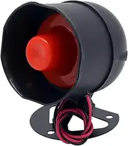 12V Car Alarm Horn with Siren, Vehicle Security System Anti-Theft Sound