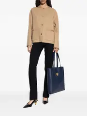 [Our Legacy] Our Legacy-Black Virgin Wool Mini Jacket-Uomo 48 IT