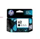 【APP下單跨店點數22%送】HP 62 C2P04AA 原廠黑色墨水匣(C2P04A)(適用:HP OfficeJet OJ5740 / Envy5640 / Envy7640)