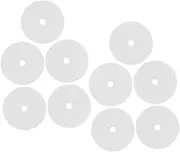 Generic 10pcs Sheets Drying Pad Popcorn Machine Pressure Cooker Apple Dehydrator Liners Stack Dehydrator for Food Over The Sink Dish Drying Rack Fruit Food Dryer Supplies White