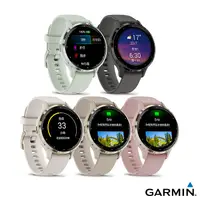 在飛比找myfone網路門市優惠-【Garmin】Venu 3s GPS智慧腕錶夜森林灰