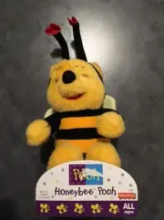 DISNEY 1997 NIB Winnie HONEYBEE Pooh Plush Special Edition Target Fisher Price