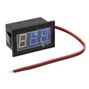 V56D 2 Wires Blue Display Led Waterproof Digital Voltage Meter Measure Dc 4.5-150V