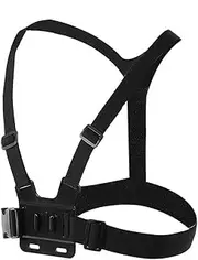 Chest Harness for Action Camera, Adjustable Chest Strap Support Chest Mount for Gopro Hero, for Sessions