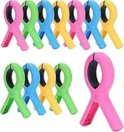 Beach Chair Clips for Towels - Large Beach Chair Clips,Heavy-Duty Hooks Lightweight Clamps for Home Women Men Outdoor Travel Boat Vacation Camping Gym