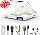 Mini DVD Player for TV, All Region Free, HDMI/RCA/USB Support