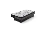 Foret Bed Mattress 9 Zone Euro Top Bedding Foam Super Firm 24cm Single King Single Double Queen King Size