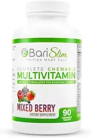 BariSlim Bariatric Chewable Multivitamin Gummies– Specially Formulated Gummy ...
