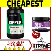 HORLEYS ELITE RIPPED 1KG VANILLA - WPI WHEY PROTEIN ISOLATE PLUS