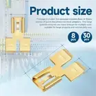 Double Spade Connectors Double Spade Terminals 30pcs for DIY & Professional