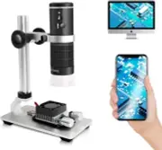 WiFi Digital Microscope for iPhone Android Phone Mac Windows HD 1080P Video R...