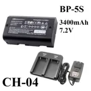 New Electric BP-5S Li-ion Battery Rechargeable 7.2V 3400mAh With CH-04 Charger