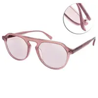 在飛比找PChome24h購物優惠-PAUL HUEMAN 太陽眼鏡 時尚復古圓框款(紫紅-粉鏡