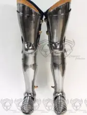 Greaves Medieval Knight Legs Guard With Shoes Legs Armour Halloween Gift