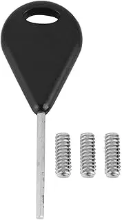 Fin Key Replacement Kit, 3 Aluminum Screws for Dorsal Surfboards, with Standard Plugs, Alloy Plastic Surf Fin Tool