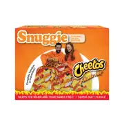 Snuggie Flamin' Hot Cheetos 71"X54" Blanket W Sleeves Christmas Gift 2023 New