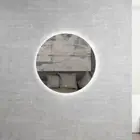 OTTI LED Frameless Round Mirror 800mm