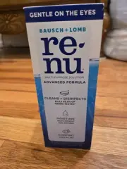 Bausch & Lomb renu Contact Lens Advanced Multipurpose Solution, 12 Fl. oz