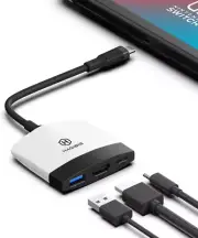 Switch Dock for Nintendo Switch OLED, Hagibis Portable TV Dock Charging Docki...