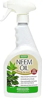 HARRIS Neem Oil Spray for Indoor and Outdoor Plants, Cold Pressed Ready to Use, 20oz