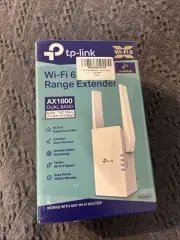 TP-Link AX1800 WiFi 6 Range Extender RE615, Ethernet, Dual Band Booster, 1.8Gbps