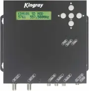 KINGRAY COMPOSITE TO DVB-T MPEG2 DIGITAL MODULATOR