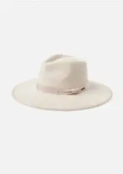 NWT BRIXTON JO STRAW RANCHER HAT LIMITED SIZE S Natural & UPF 50+