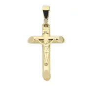 Bevilles Religious Pendant 9ct Yellow Gold