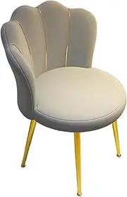 Luxe Gold Accent Chair for Stylish Home Decor, Gray