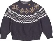 [müsli] Baby Boys' Knit Jacquard Pullover Sweater