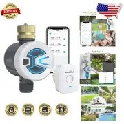 WiFi Smart Sprinkler Timer with App Control - Brass Swivel Watering System
