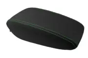 Console Lid Pull Over Cover Leather for Chevrolet Cruze 2016-2018 Green Stitch