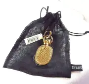 Dyrberg Kern Of Denmark Akagera Collection Stainless Steel Gold Plated Pendant