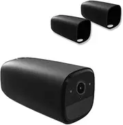 [HOLACA] 2 Pack eufyCam 1 and 2 eufyCam 2 Pro Silicone Case Skin Compatible with eufyCam 1 and 2 2pro Wireless Home Security Camera System - Waterproof, Soft Protective Light