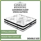 Giselle Double Bed Mattress Pocket Spring Euro Top Bedding Medium Firm Algarve
