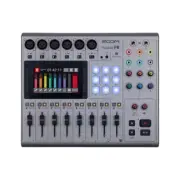 Zoom PodTrak P8 Portable Multitrack Podcast Recorder Silver New