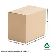 Shipping Carton 235mmx160mmx130mm Mailing Box