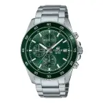 CASIO 卡西歐 EFR-526D-3AV EDIFICE經典錶款計時潮流腕錶 灰綠 43.8MM