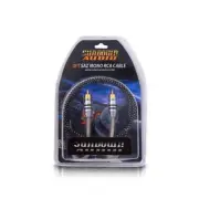 Sundown Audio MONO-SAZ-3FT Mono Channel 3Ft. Twisted RCA Interconnect Cable
