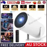 7000 Lumen Portable Projector 4K 1080P Home Theater WiFi Bluetooth Android HDMI