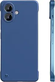 RUNGOS for iPhone 16 Plus Case Borderless Slim (Bare Metal Feel) [Ultra Thin as No Case on] Rapid Heat Dissipation Cooling Cover for iPhone 16 Plus Phone Case, Hard PC Resilient Shockproof Cover 6.7''
