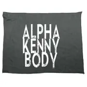 Alpha Kenny Body - Funny Novelty Soft Sport Microfiber Towel