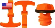 Cooler Drain Plugs Lid T Latch Straps Handles Replacement for RTIC YETI C ⭐️⭐️⭐️