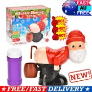 2025 Funny Santa Bubble Blowing Machine,Santa Claus Bubble Maker Toy Ornaments