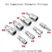 Air Compressor Pneumatic Connector Connector Fittings Iron Galvanized Pneumatic