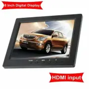 8" Mini TV TFT LCD Monitor VGA BNC Video Audio DVR HDMI Input for CameraDVR