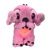 Stitch Breathing Musical Soothing Doll Sleep Toys Baby Anxiety Relief Plush Toys Kids Christmas Birthday Gift
